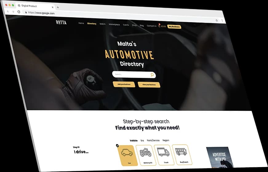 Rotta business directory